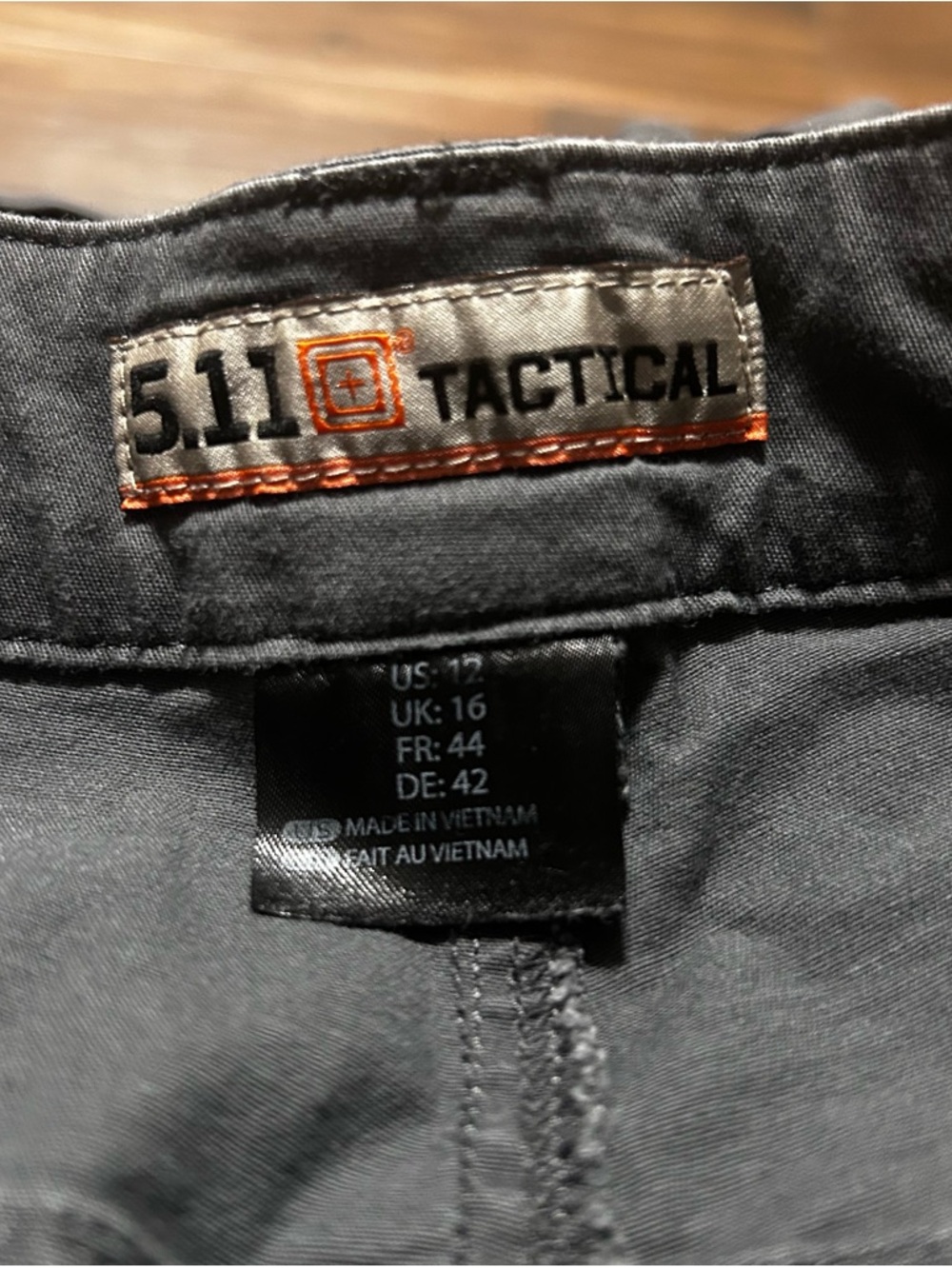 5.11 Women’s Tactical Shorts Charcoal Gray‎ 12 - Picture 8 of 11